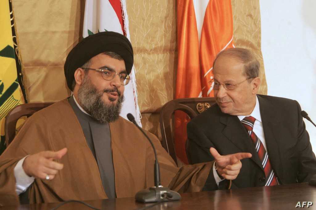 LEBANON-NASSRALLAH-AOUN