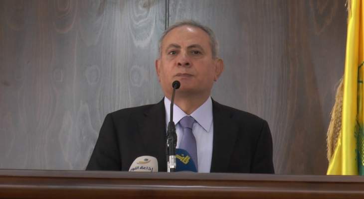 ايوب حميد حميد: لبنان لا يمكن ان يكون فيه غلبة وبغير الحوار لا نستطيع ان نعبر الى بر الامان