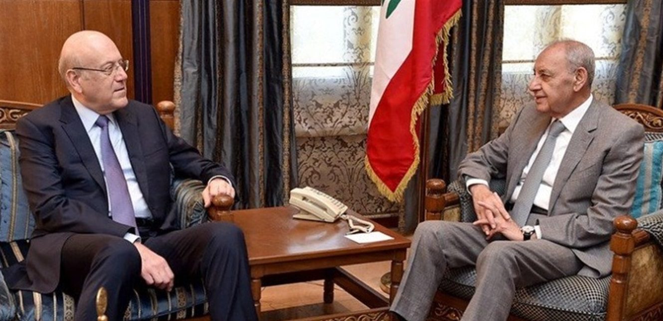 ميقاتي من عين التينة: وضعت بري في أجواء كل لقاءاتي
