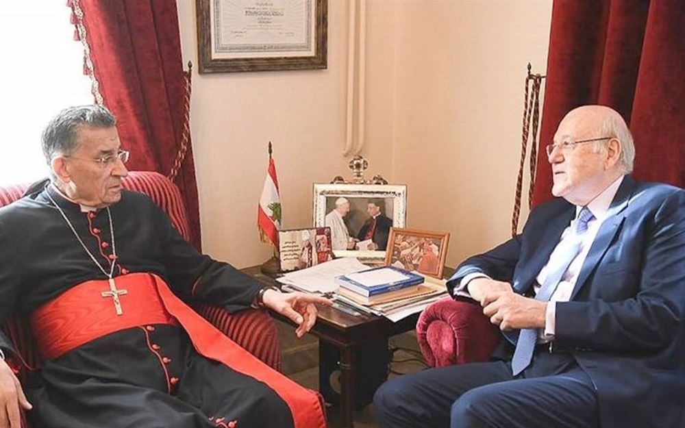 الراعي ميقاتي7 بكركي تفتح أوراق ميقاتي.. ما هكذا كان الاتّفاق