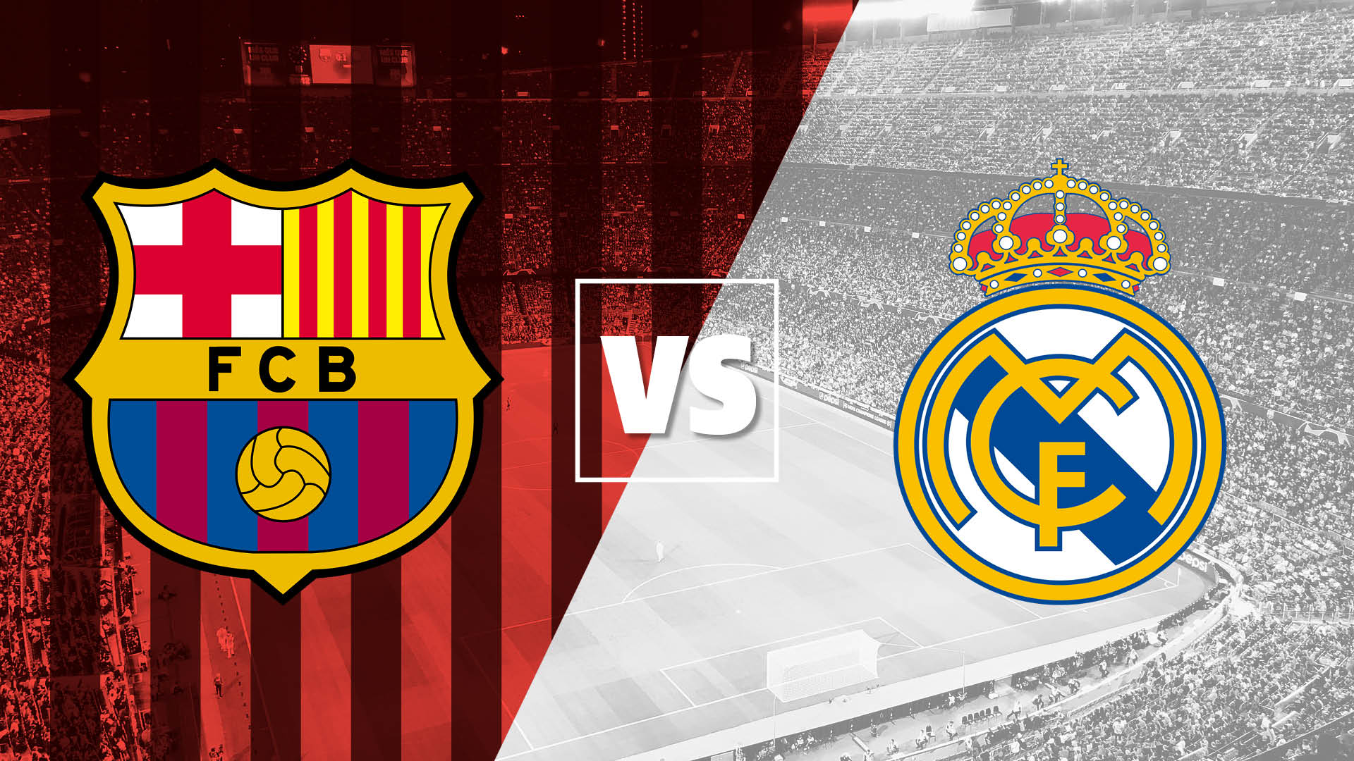 برشالونة ضد ريال مدريد الكلاسيكو الاسباني في نصف نهائي الكأس