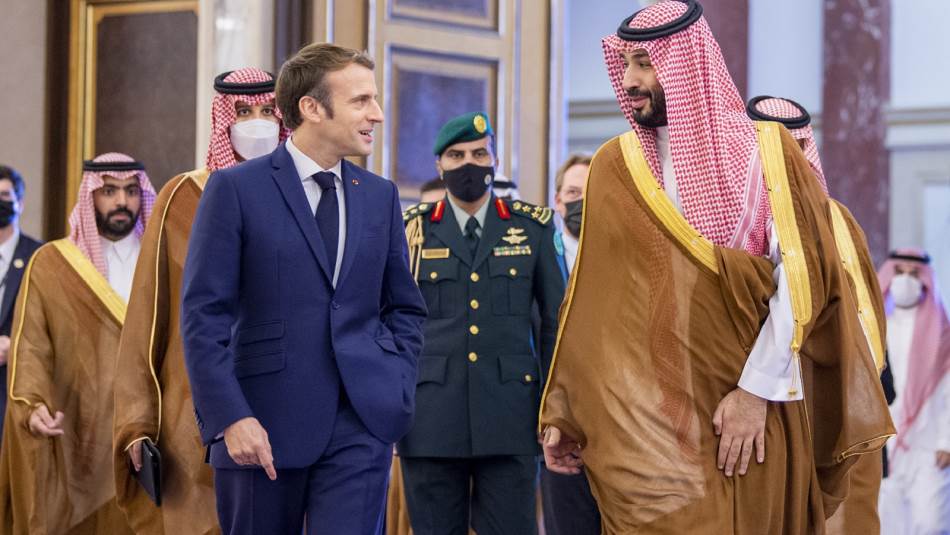 ماكرون بن سلمان9