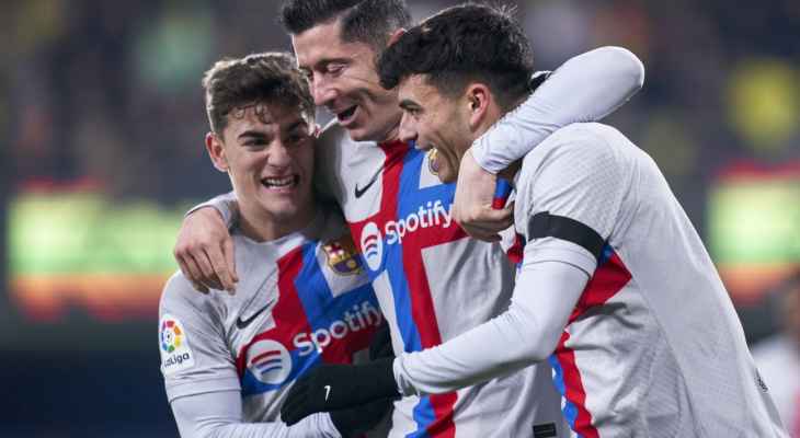 مباراة برشلونة وفياريال بالأرقام