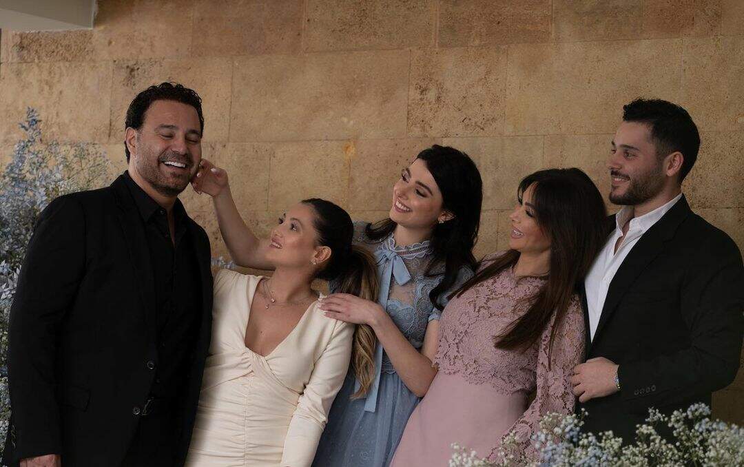 maritta-hallani-engagement4 بالصورة- كيف احتفل عاصي الحلاني بخطوبة ابنته ماريتا؟