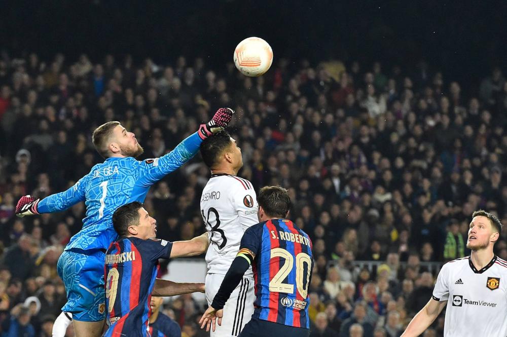 “يوروبا ليغ”: برشلونة – يونايتد 2-2 وسالزبورغ – روما 1-0