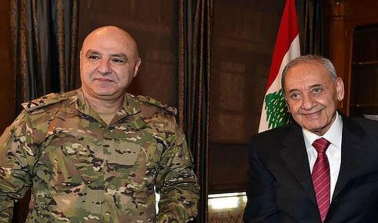 بري قائد الجيش برّي: لا أعرف هل تمدّد حركة أمل لقائد الجيش؟