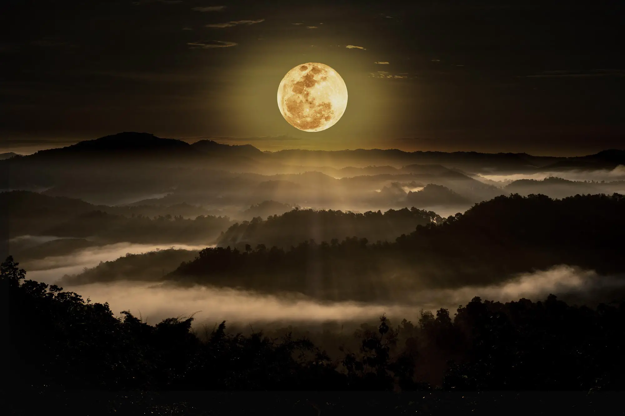 “قمر الدودة” يشق طريقه عبر سماء الأرض معلنا نهاية الشتاء وقدوم الدفء