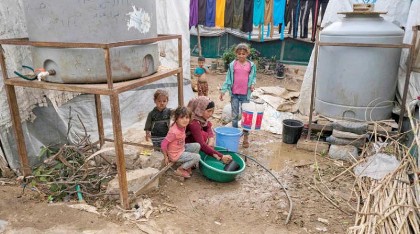 نازح اطفال آلاف الأطفال السوريين في لبنان من دون هوية
