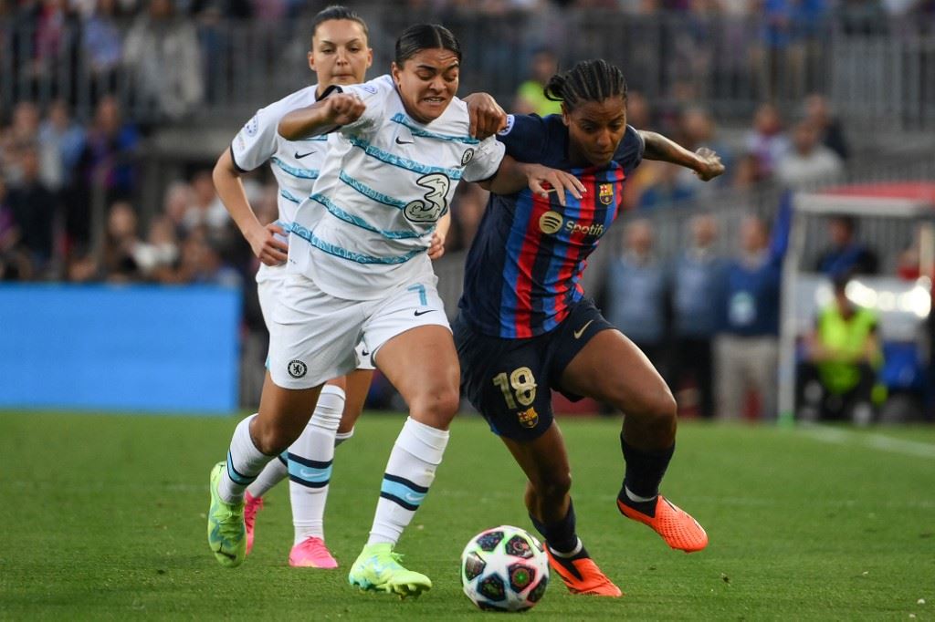 برشلونة يبلغ نهائي دوري الأبطال للسيدات للمرة الثالثة توالياً