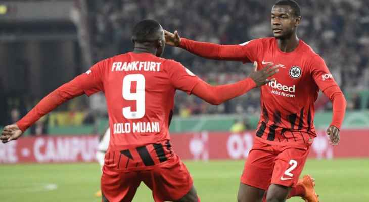 1 كأس المانيا: اينتراخت فرانكفورت يحجز مكانه في النهائي بفوزه امام شتوتغارت