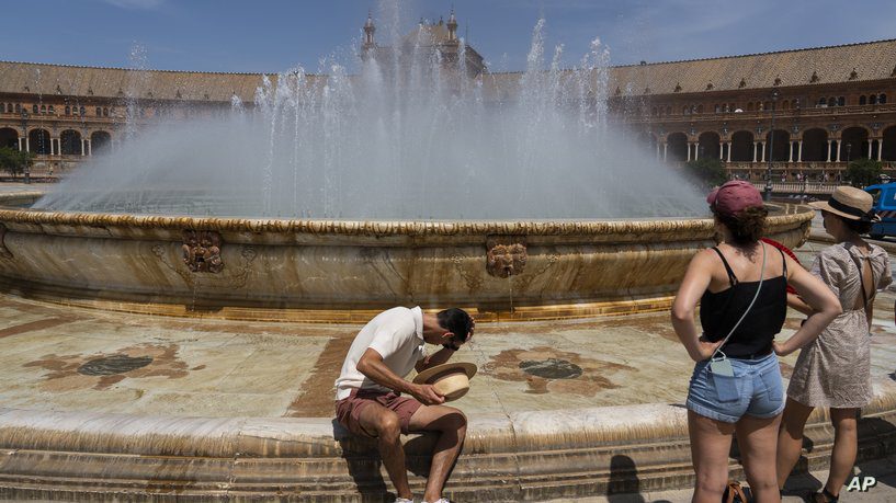 Mediterranean Heat Climate اوروبا تسجل اعلى درجة حرارة على الاطلاق