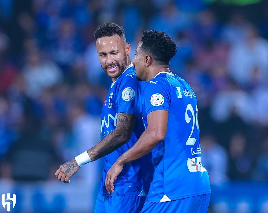 275901Image1 الهلال يكتسح الرياض بسداسية في أول ظهور لنيمار