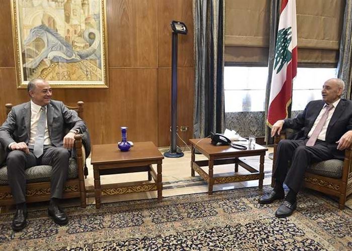 بو صعب وبري بعد لقائه برّي، بو صعب: أرى بتصرّف ميقاتي تمادياً كبيراً جدّاً