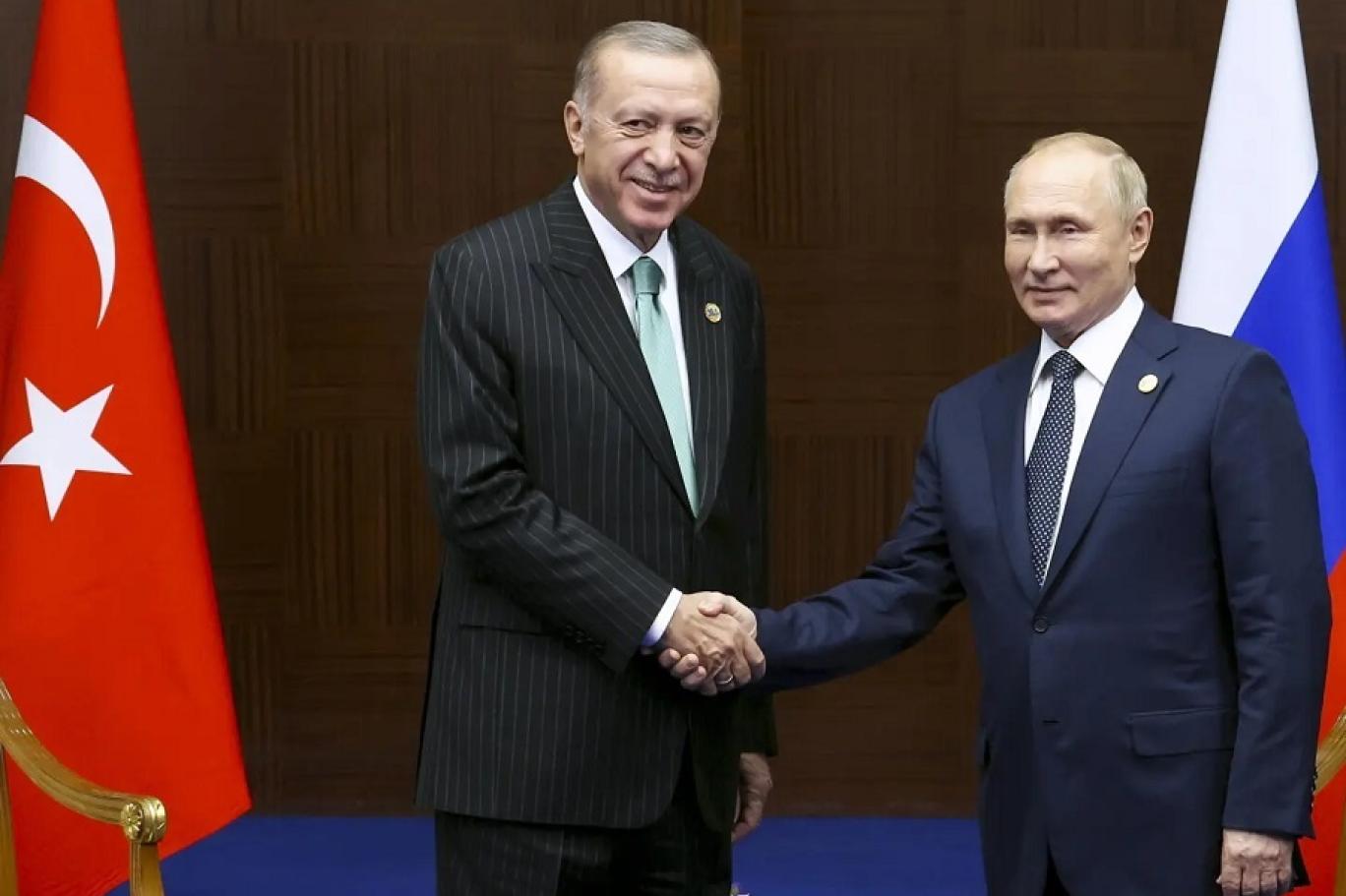 بوتين واردوغان 2 محادثات حاسمة اليوم في لقاء بوتين وأردوغان