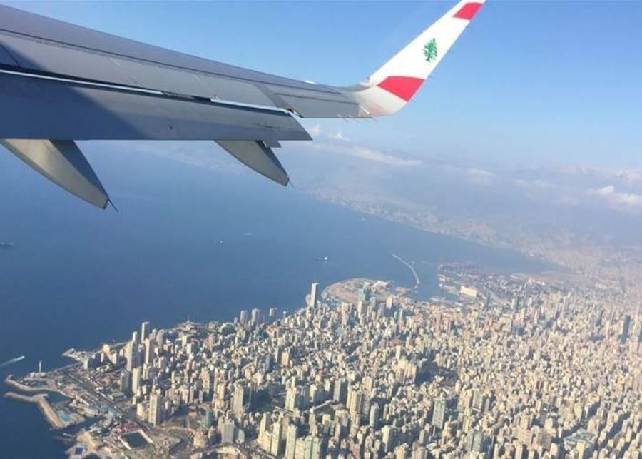 طائرة ميدل ايست رحلات طيران الشرق الاوسط ليومي 4 و5 آب