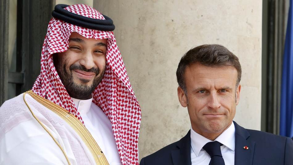 ماكرون بن سلمان5