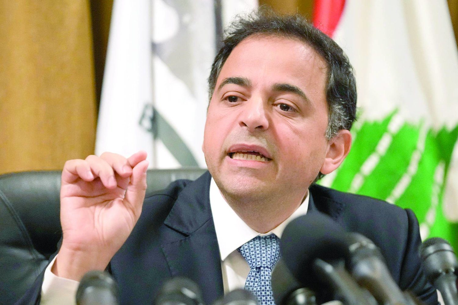 وسيم منصوري لا تمويل للدولة، لا بالليرة ولا بالدولار، هذا ما أكده منصوري