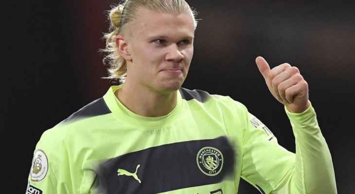 مانشستر سيتي لجعل هالاند الاعلى اجراً في الدوري الممتاز