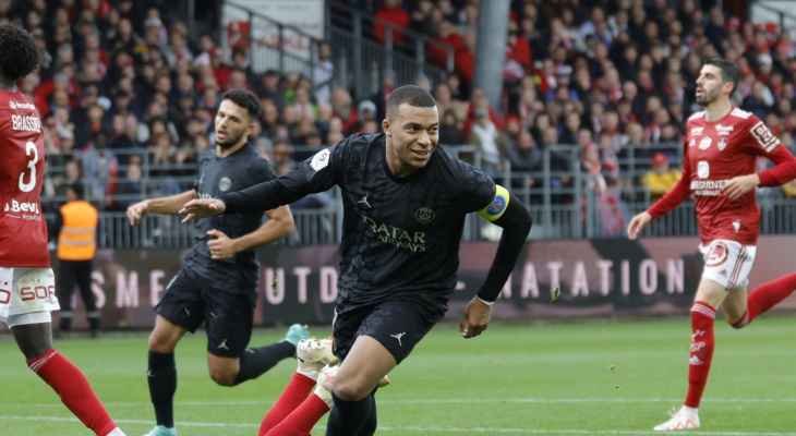 الدوري الفرنسي: باريس يتخطى بريست بثلاثة اهداف مقابل هدفين
