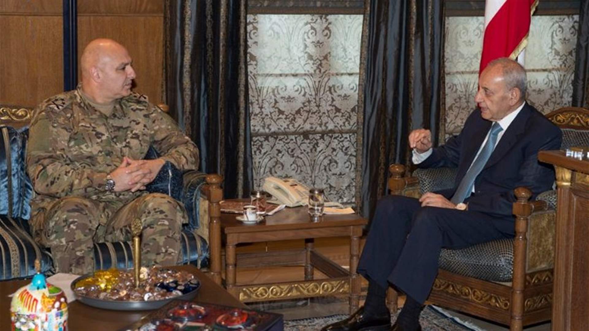 بري: لبنان ملتزم بالشرعيّة الدوليّة ويمارس حقّه المشروع في الدّفاع عن نفسه أمام العدوان الإسرائيلي