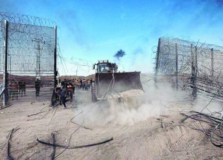 حدود الية غزة