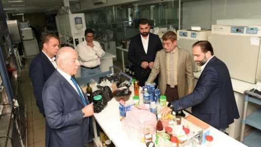 فياض في طرابلس جولة لوزير الطاقة على غرفة التجارة والصناعة والزراعة في طرابلس والشمال