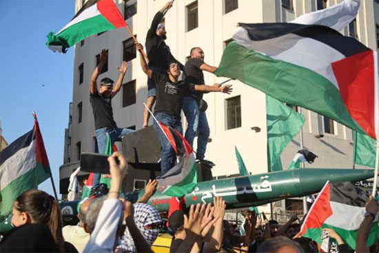 مظاهرات-لبنان-تضامنا-مع-فلسطين-