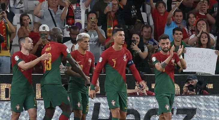 7047530_1700644190 (1) تصفيات يورو 2024: البرتغال الافضل ورونالدو يتقدم على مبابي وحارس ليشنشتاين يتألق