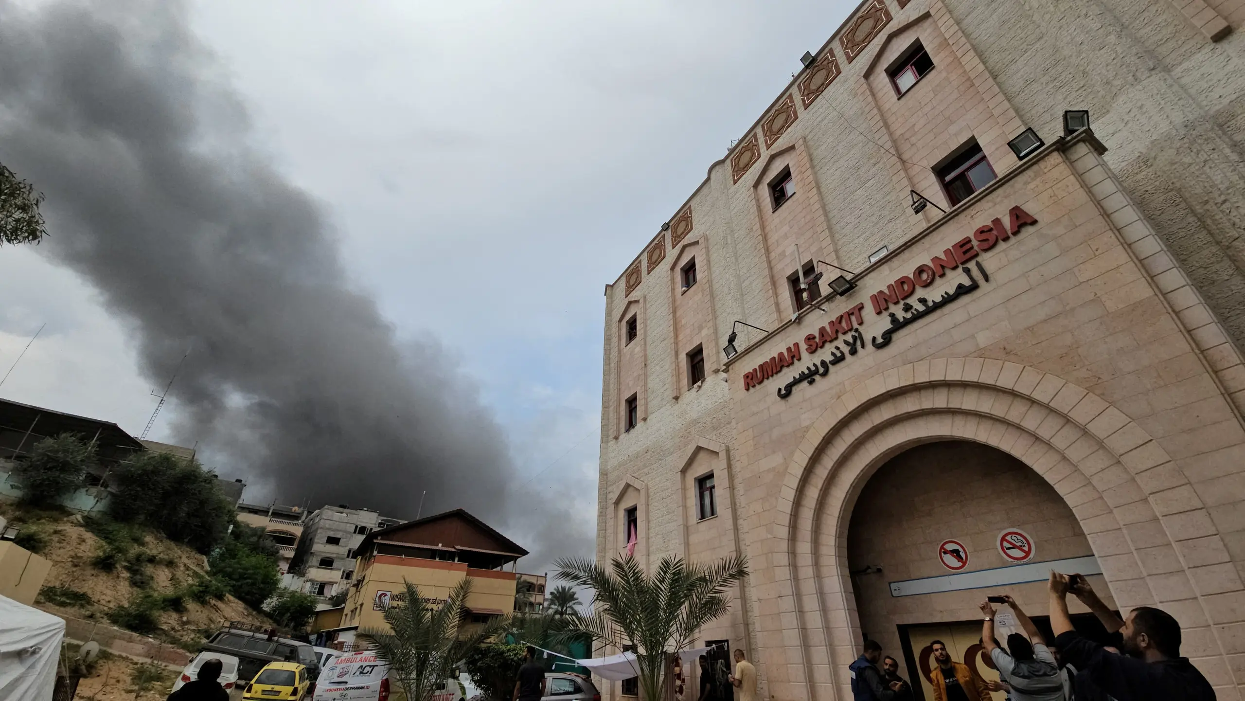 المستشفى الاندونيسي المجازر تتوالى في قطاع غزّة