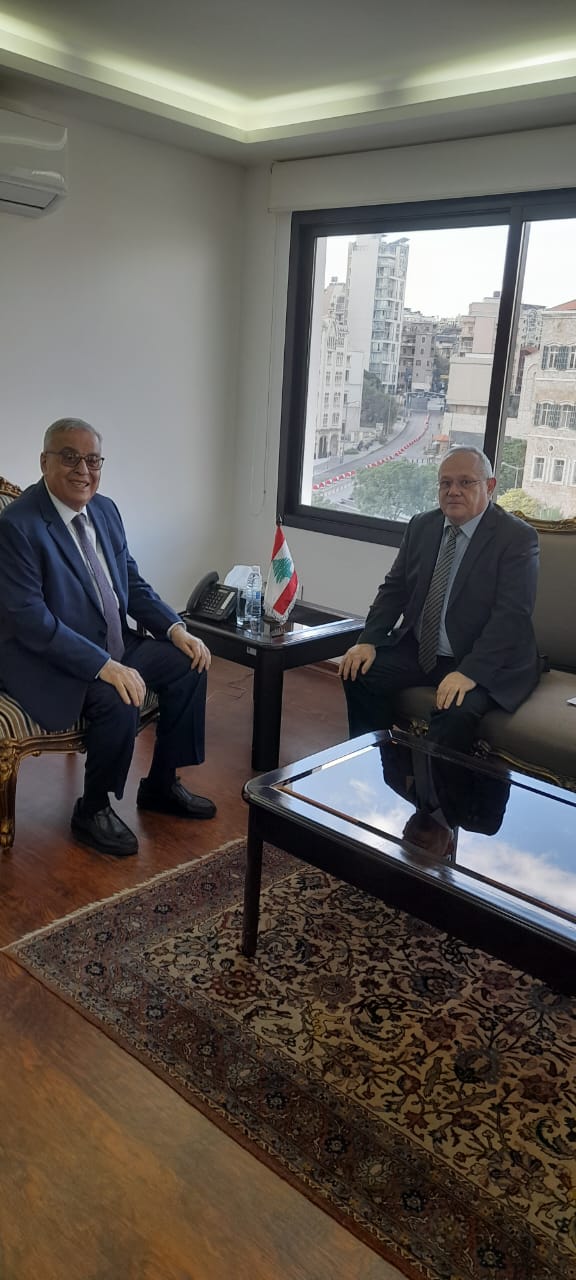 بوحبيب بعد لقائه السفير الهنغاري: للضغط على إسرائيل لإحقاق السلام