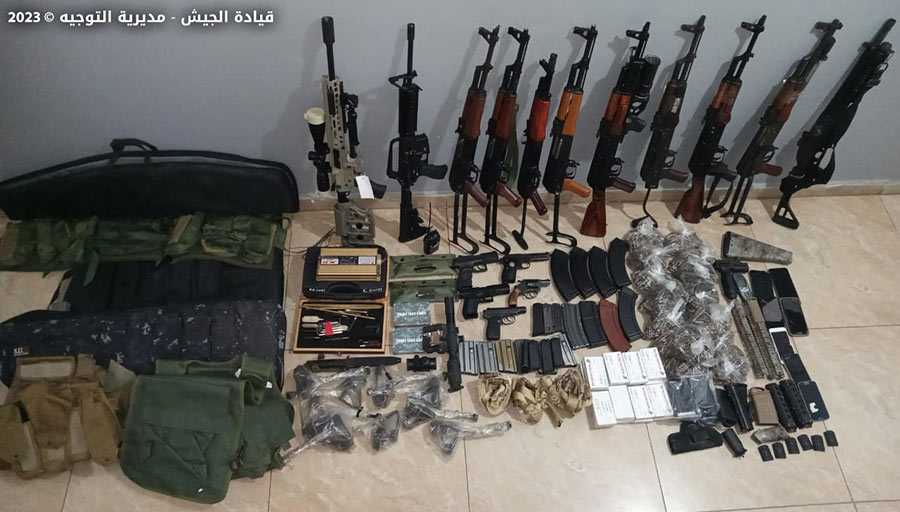 ضبط اسلحة توقيف مُطلقي النار في طرابلس