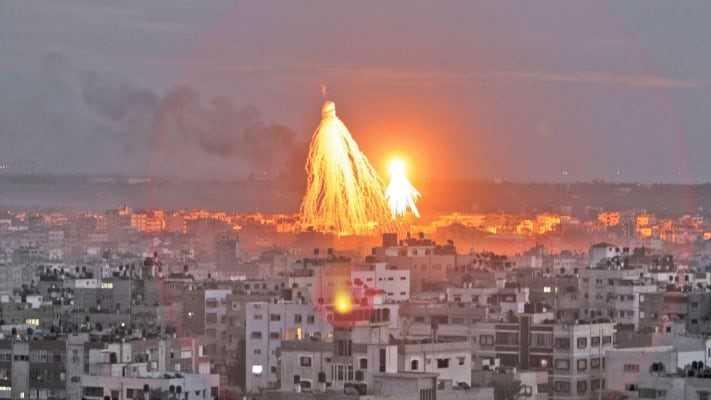 قصف غزة حصاد اليوم- صمت في بيروت بعد التحذير الأميركي وتركيز دولي على “اليوم التالي” في غزة
