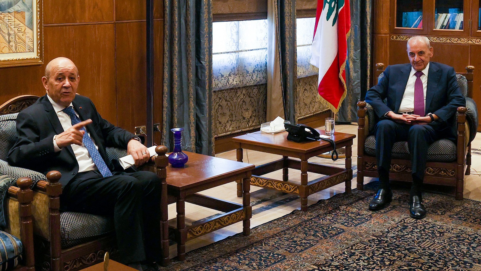 لودريان: لتوحيد المواقف والإسراع بإنجاز إستحقاق الرئاسة