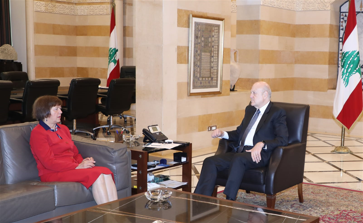 فرونتسكا من السراي: لضرورة تنفيذ القرار 1701 على أرض الواقع