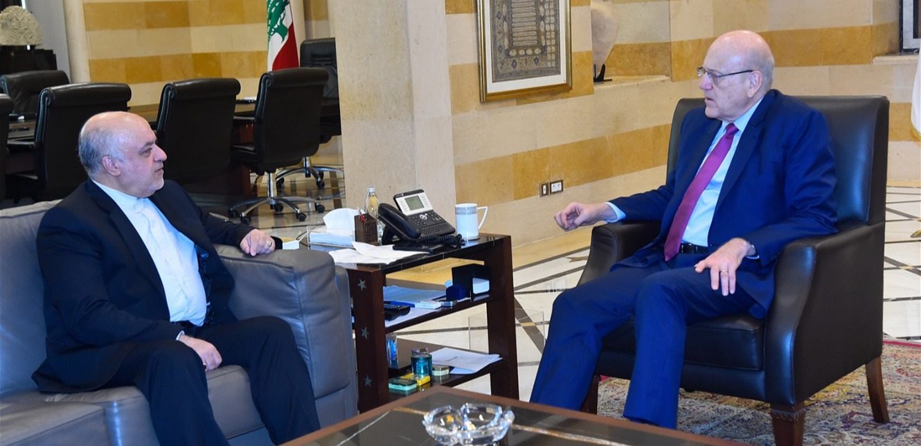 ميقاتي يبحث مع السفير الإيراني التطوّرات الراهنة
