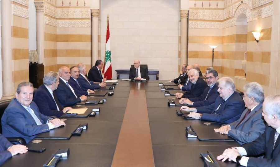 ميقاتي والهيئات الاقتصادية إجتماع بين رئيس الحكومة والهيئات الاقتصاديّة، وهذا ما تمّ الاتّفاق عليه