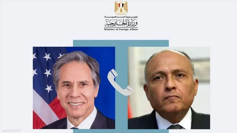 1-1679086 توافق مصريّ أميركيّ على رفض نزوح الفلسطينيين خارج أراضيهم
