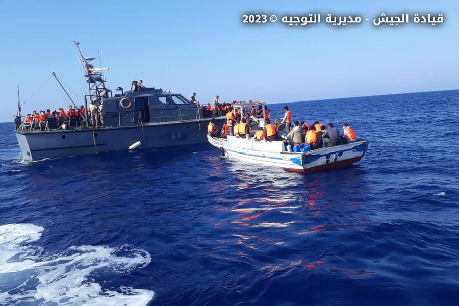 احباط عملية تهريب الجيش: إحباط عملية تهريب أشخاص بطريقة غير شرعيّة مقابل شاطئ طرابلس