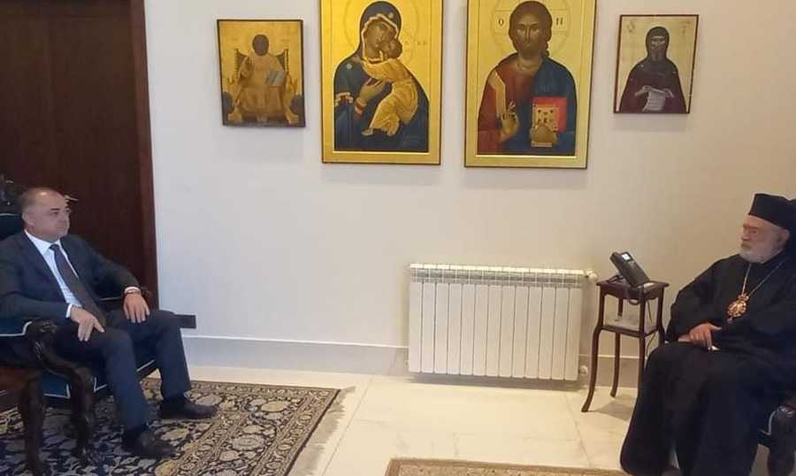 بو صعب يبحث مع عودة في الاستحقاق الرئاسي