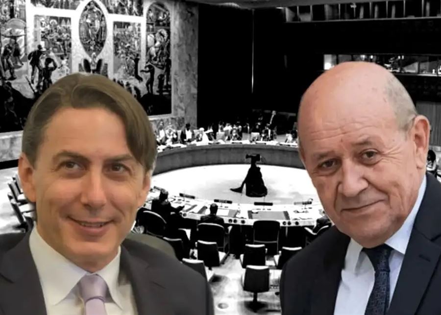 لودريان وهوكشتاين