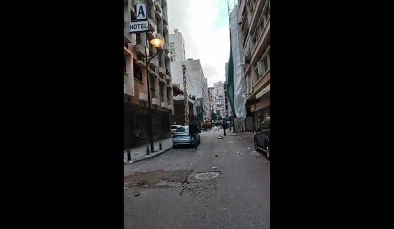 بالفيديو- إشكال كبير في الحمرا وإطلاق نار