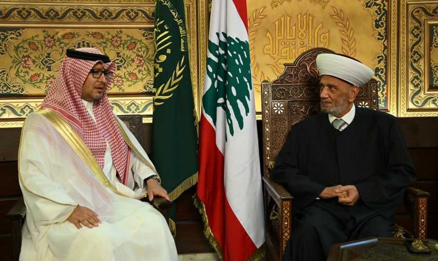 بخاري والمفتي بخاري من دار الفتوى: المملكة لن تألو جهداً في تقديم أيّ مسعىً لحلّ ما يعاني منه لبنان