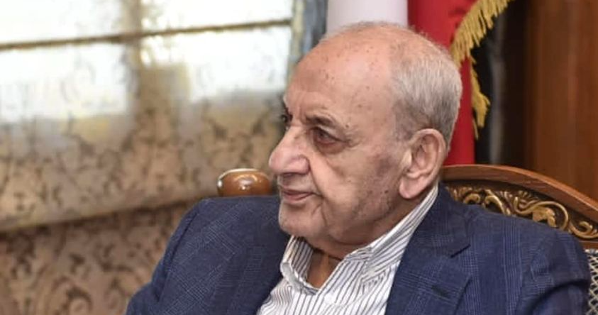بري برّي يدعو الى جلسة عامّة لدرس وإقرار مشروع الموازنة العامّة