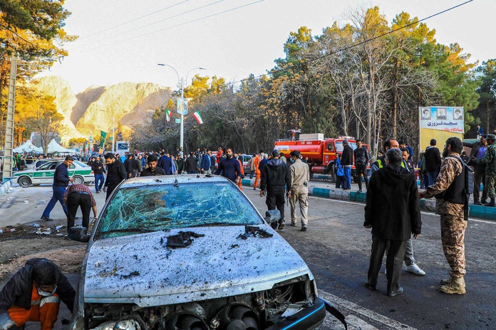 تفجير ايران
