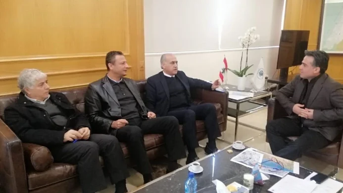 حمية وابو الحسن معالجة أضرار الطرقات في المناطق، مدار بحث بين وزير الأشغال وأبو الحسن