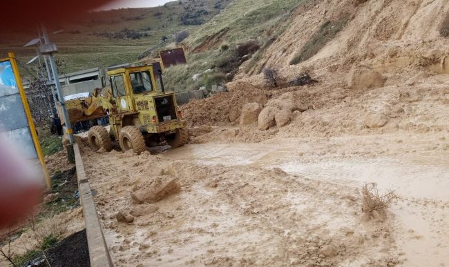 طريق ضهر البيدر حميّة من ضهر البيدر: هاجسنا العمل على منع انجراف الأتربة مرّة أخرى