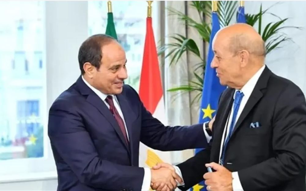 لودريان السيسي