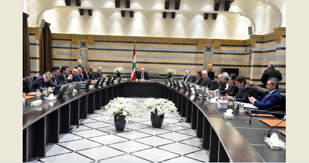 مجلس الوزراء ميقاتي خلال جلسة الحكومة: لبنان لا يريد الحرب، وقد انتقلنا الى وضعيّة الخطر المفتوح