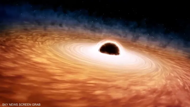 إكتشاف ثقب أسود يمتصّ ما يعادل شمسًا كلّ يوم