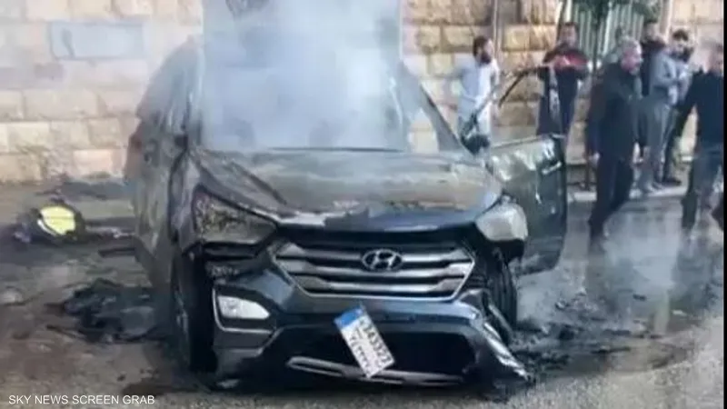 بالفيديو: لحظة استهداف السيارة في النبطية